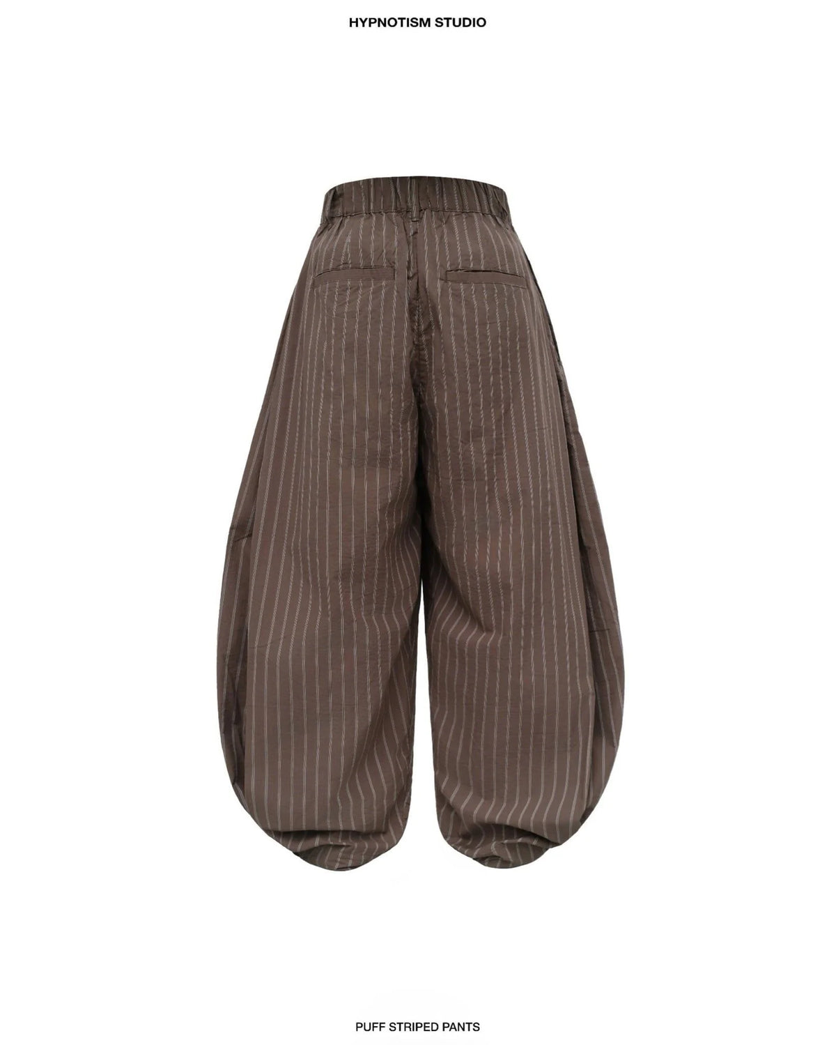[HYPNOTISM] PUFF STRIPED PANTS
