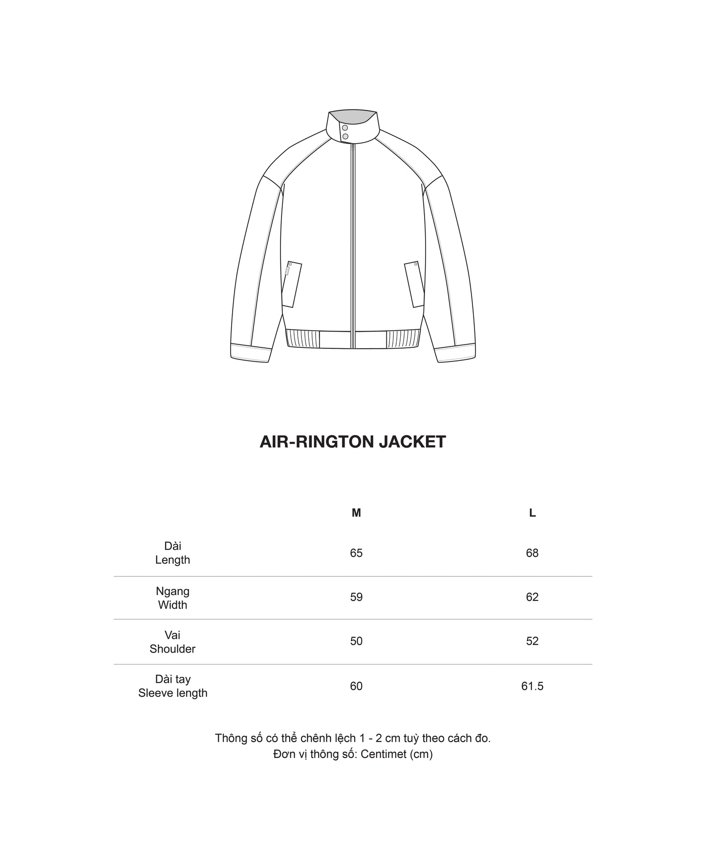 [95PROJECT] AIR-RINGTON JACKET