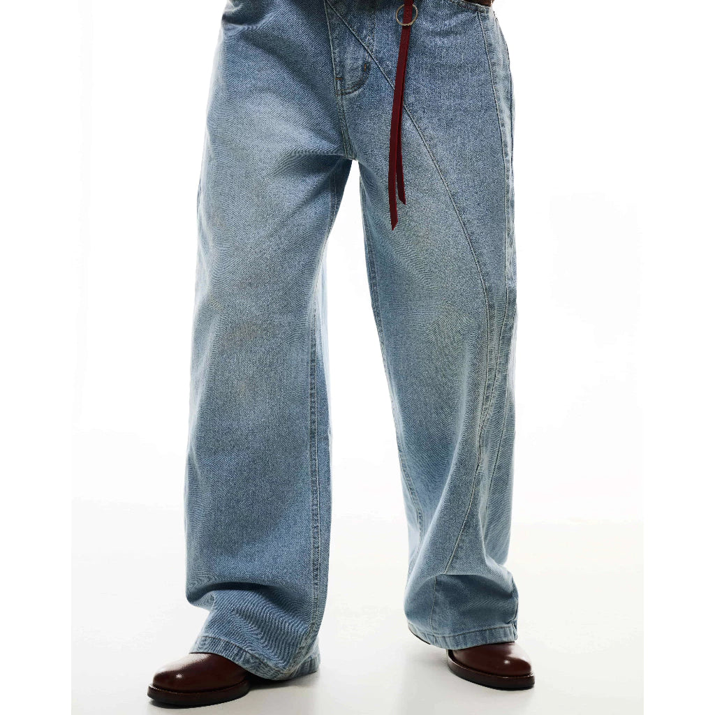 [95PROJECT] ASYMMETRIC FLARED JEAN