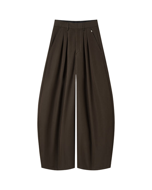 [95PROJECT] LINED BARREL PANTS