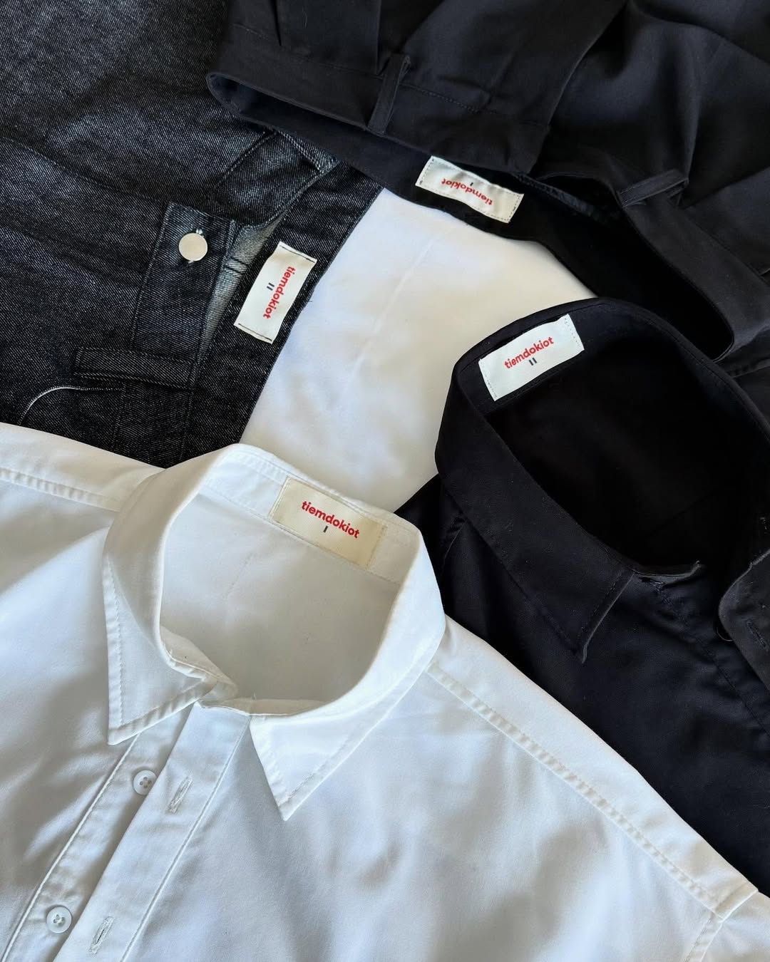 [TIEMDOKIOT] BOXY SHIRT