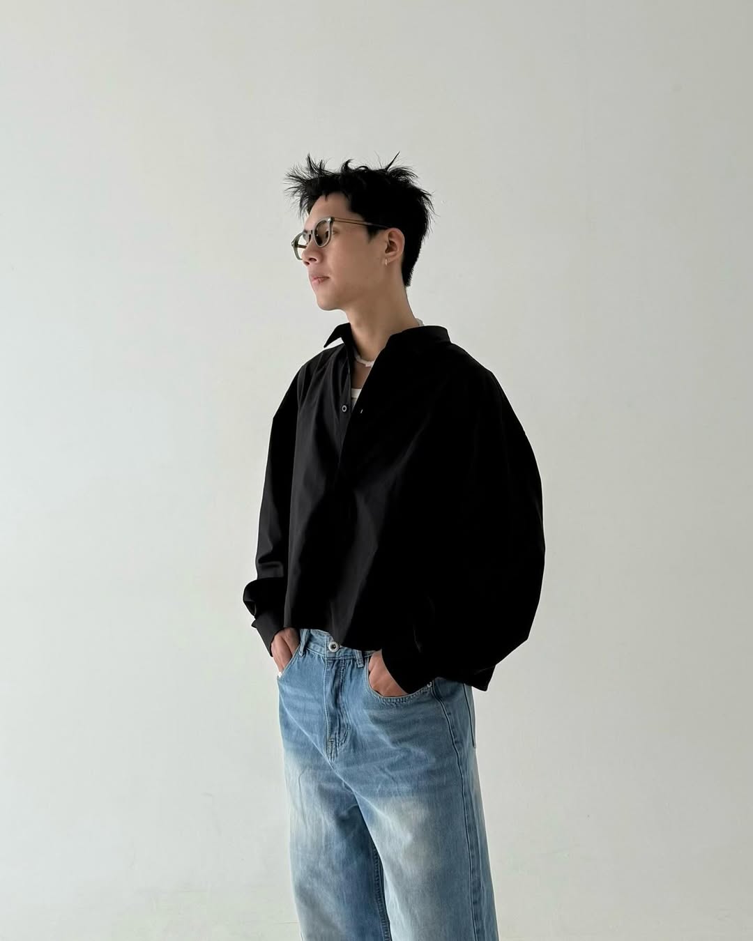 [TIEMDOKIOT] BOXY SHIRT