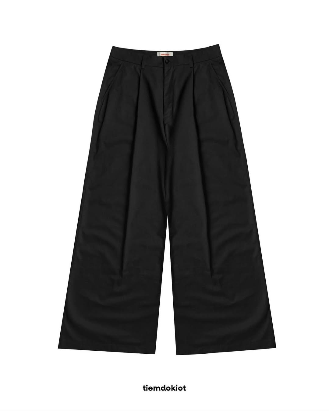 [TIEMDOKIOT] BOLD WIDE LEG TROUSERS