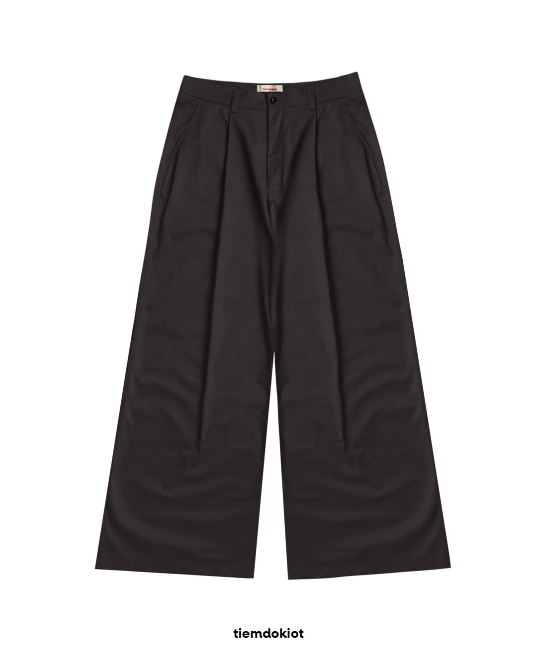 [TIEMDOKIOT] BOLD WIDE LEG TROUSERS