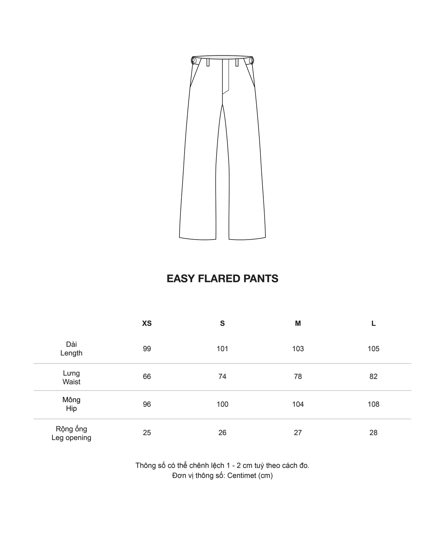 [95PROJECT] EASY FLARE PANTS