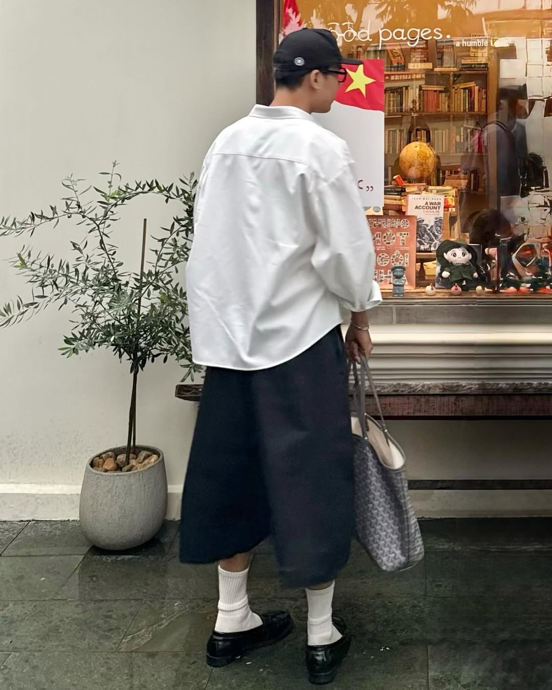 [TIEMDOKIOT] CURVY OXFORD SHIRT