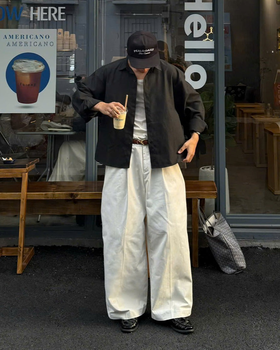 [TIEMDOKIOT] CURVY OXFORD SHIRT