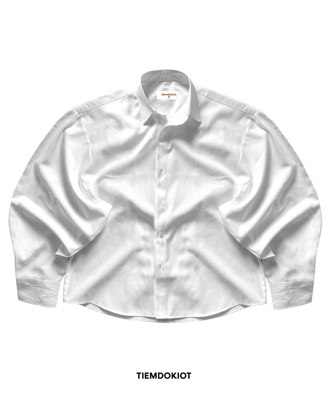 [TIEMDOKIOT] CURVY OXFORD SHIRT