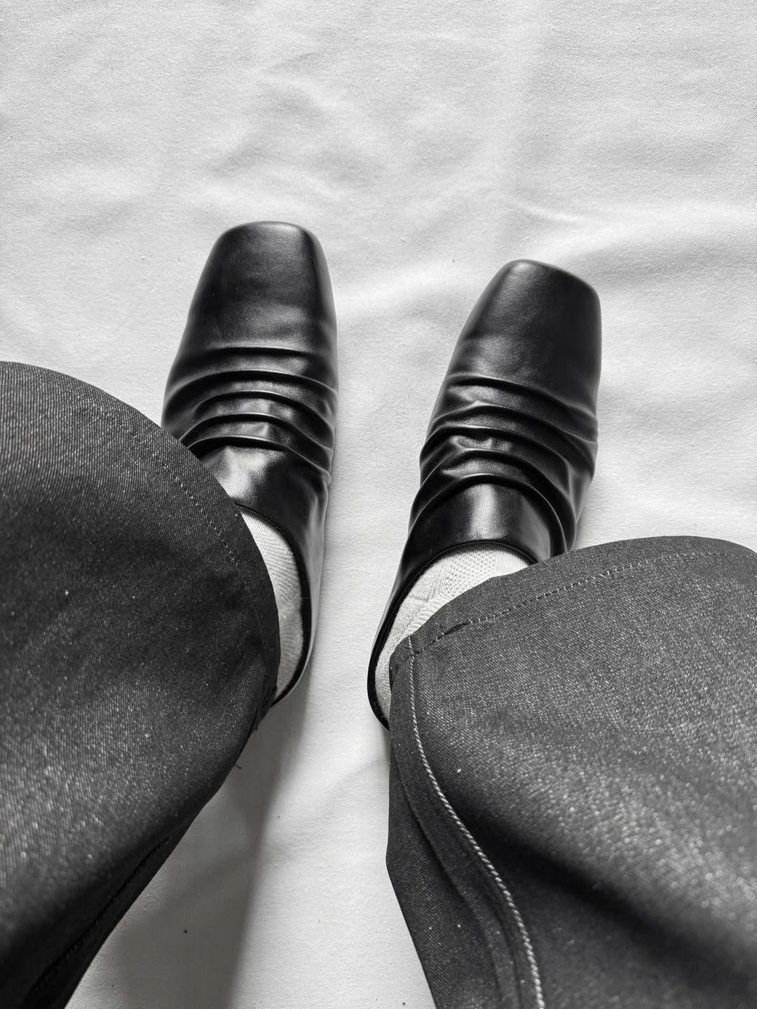 [TIEMDOKIOT] MULES PLEATED