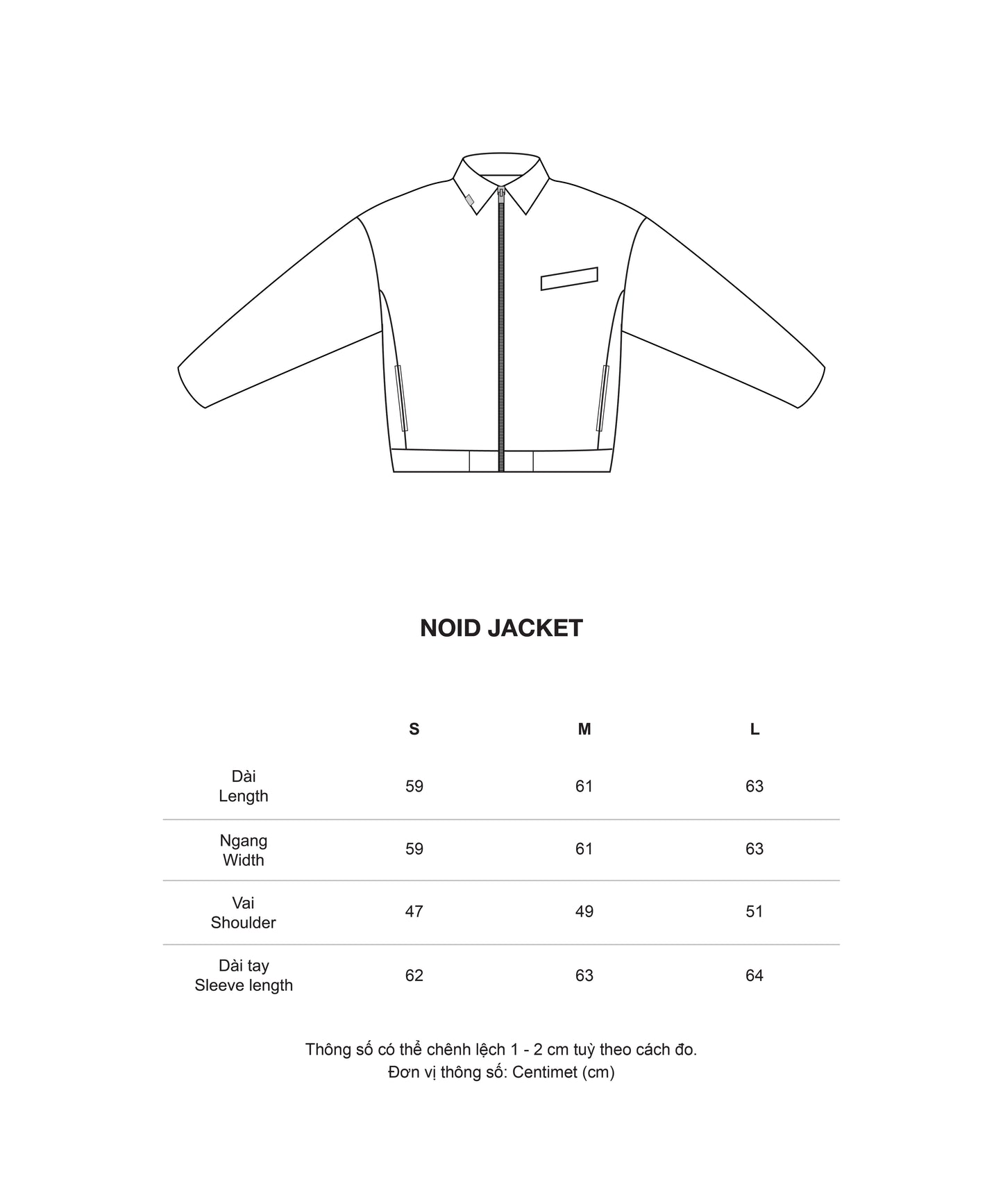 [95PROJECT] NOID JACKET
