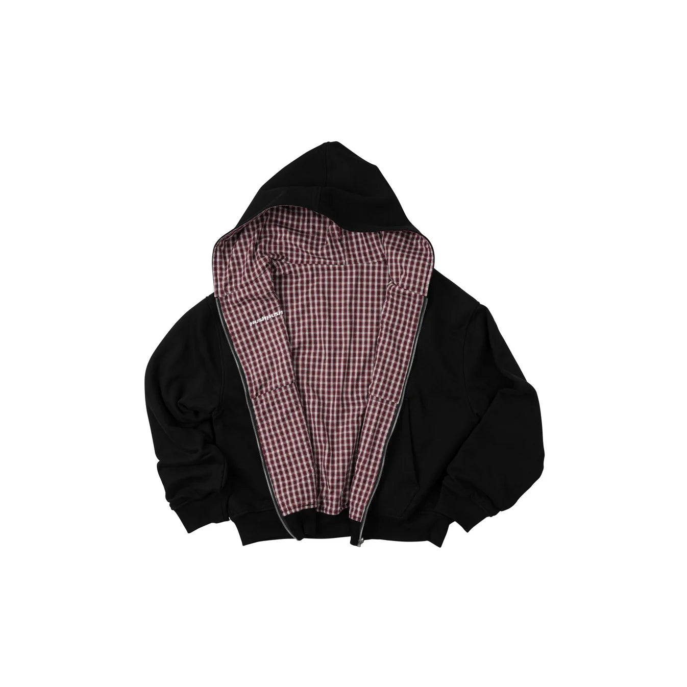 [PUSHPUSH] FLIPSIDE ZIP HOOIDE