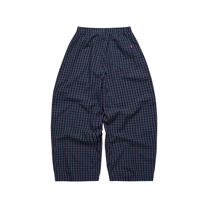 [PUSHPUSH] GINGHAM WIDE PANTS