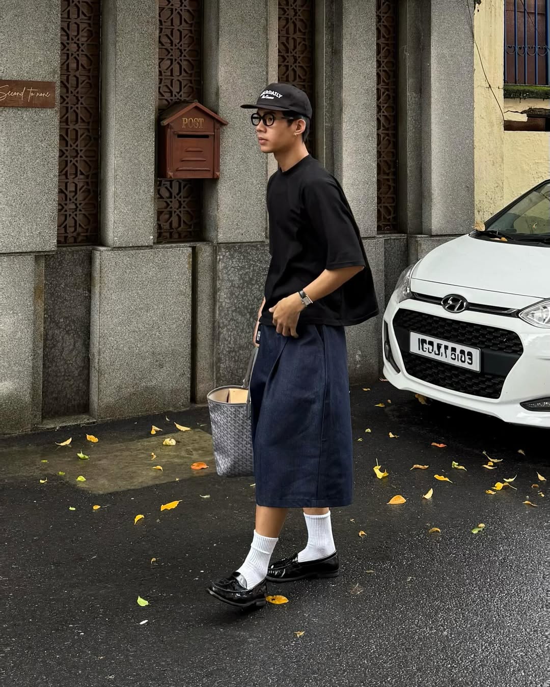 [TIEMDOKIOT] RAWDENIM SHORT WIDE - LEG