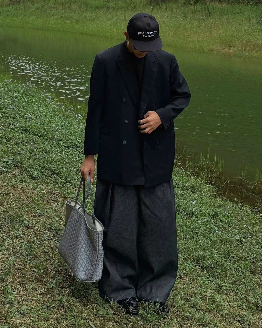 [TIEMDOKIOT] RAW DENIM PLEATED