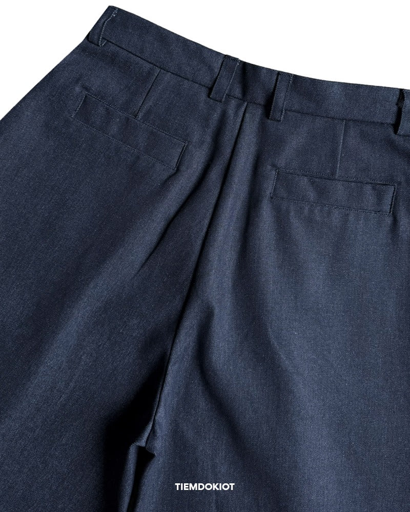 [TIEMDOKIOT] RAWDENIM SHORT WIDE - LEG
