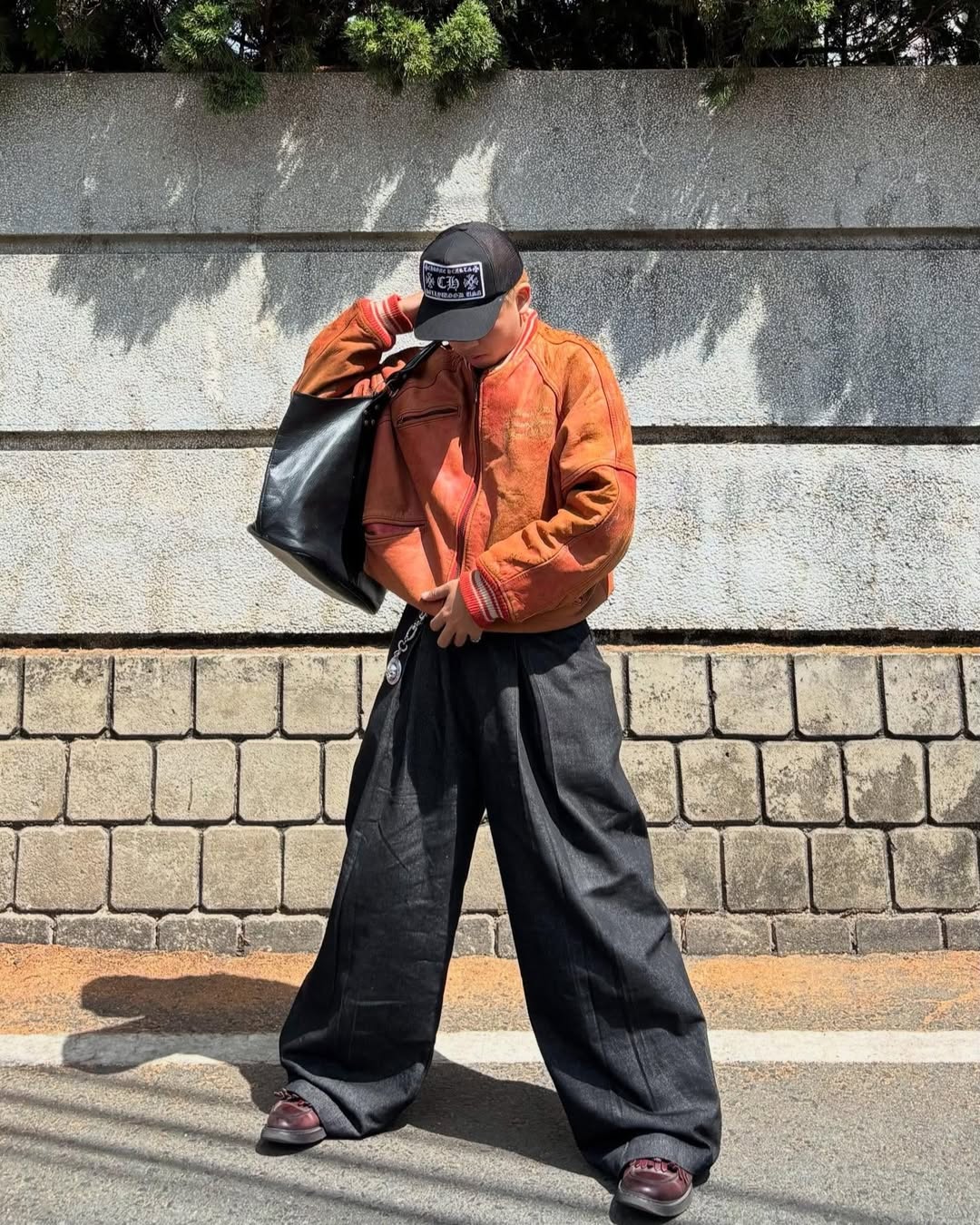 [TIEMDOKIOT] RAW DENIM PLEATED