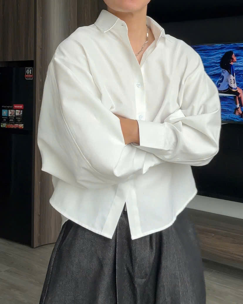 [TIEMDOKIOT] CURVY OXFORD SHIRT