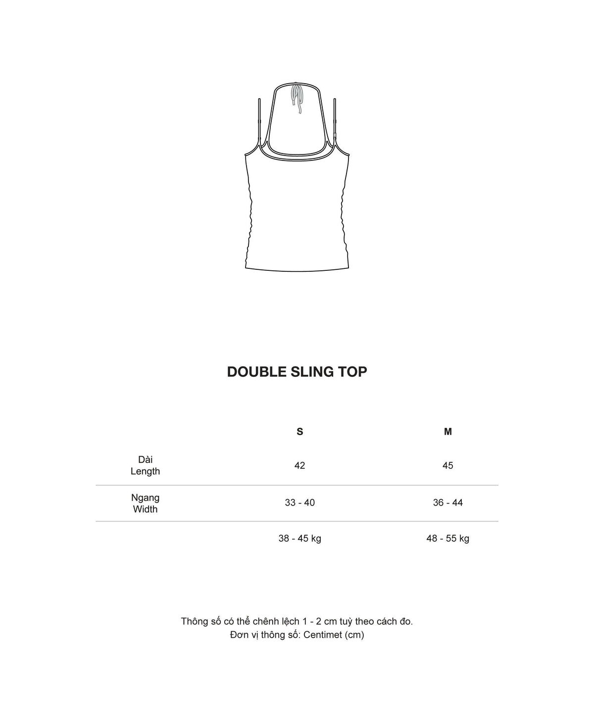 [95PROJECT] DOUBLE SLING TOP
