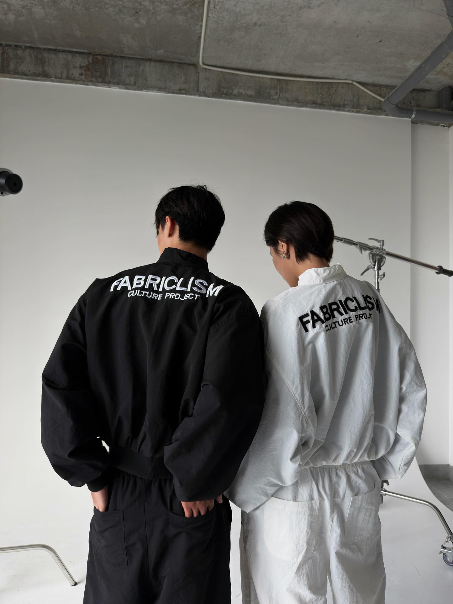 [FABRICLISM] 2 LAYERS NYLON JACKET