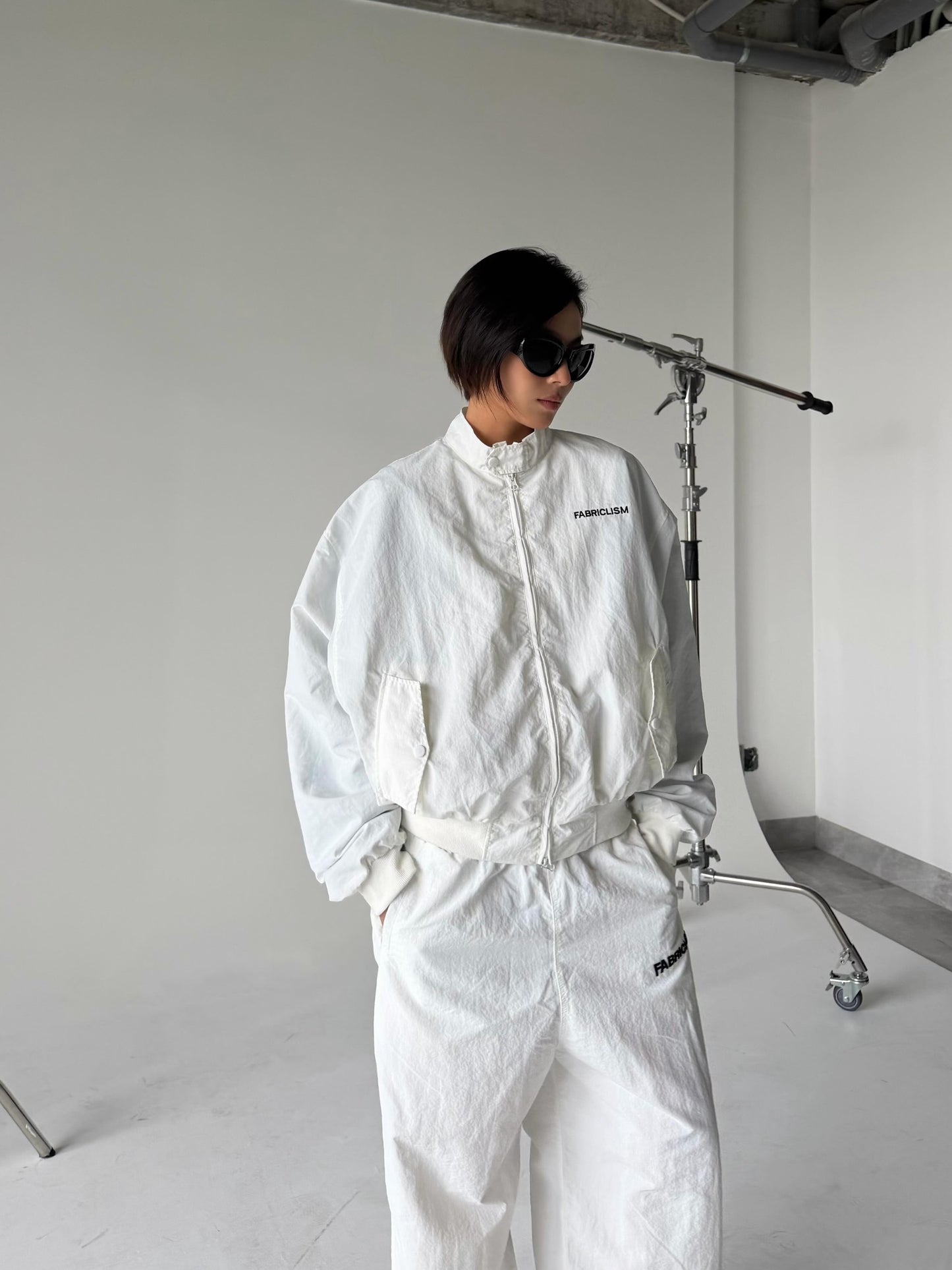 [FABRICLISM] 2 LAYERS NYLON JACKET