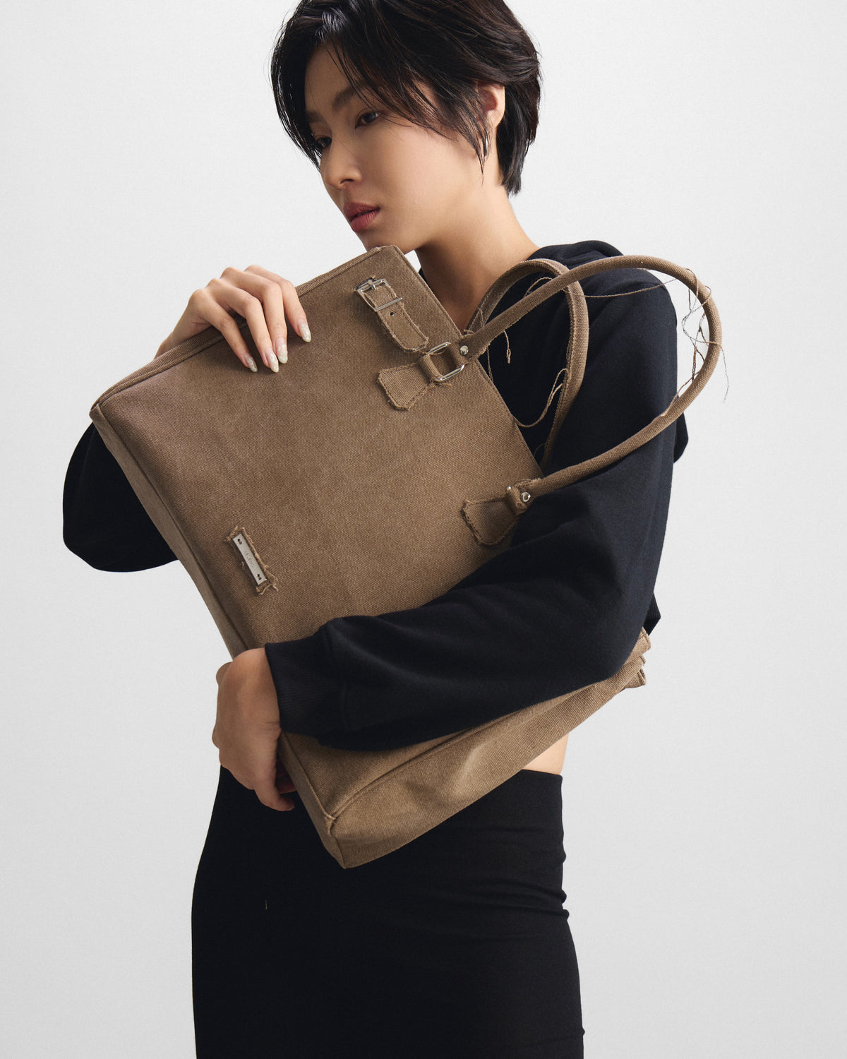 [LESENS] JANE - MAMA USED CANVAS BAG Large