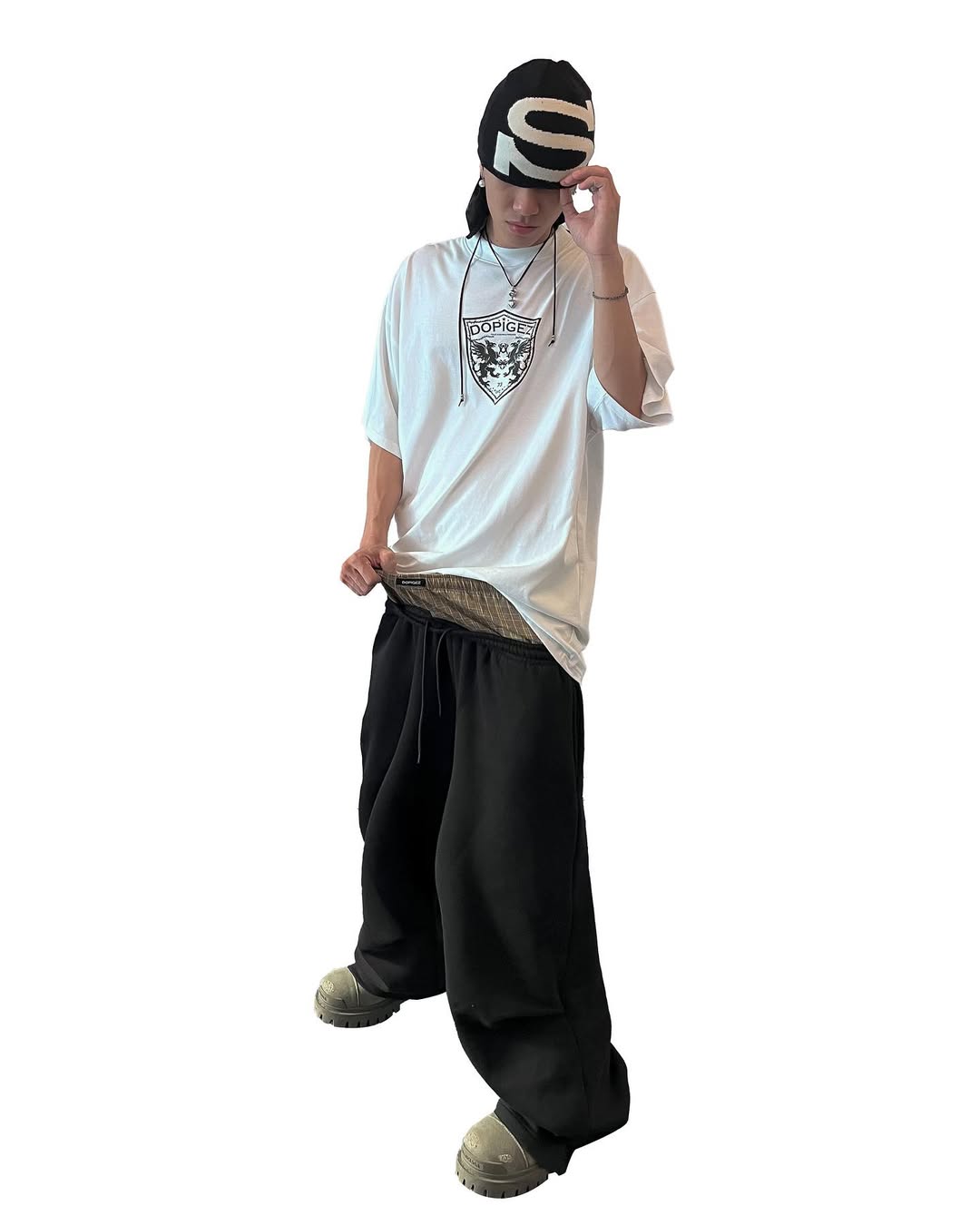 [DOPIGEZ] SAGGING SWEATPANTS