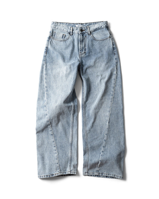 [95PROJECT] TWISTED WIDE JEANS