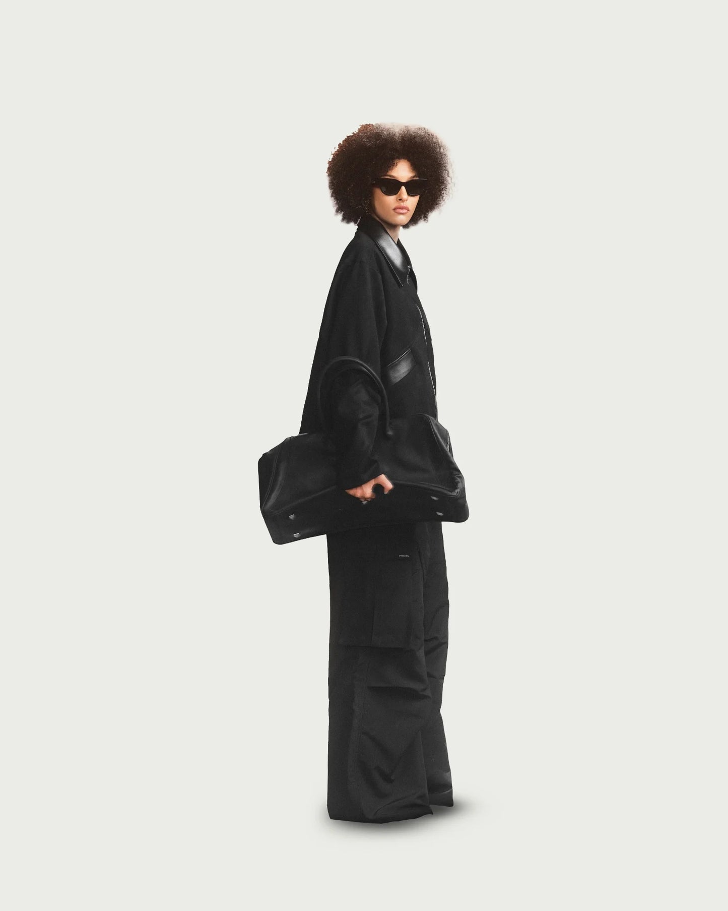 [ALCYUS] ALMV | OVERLAP ZIP JACKET