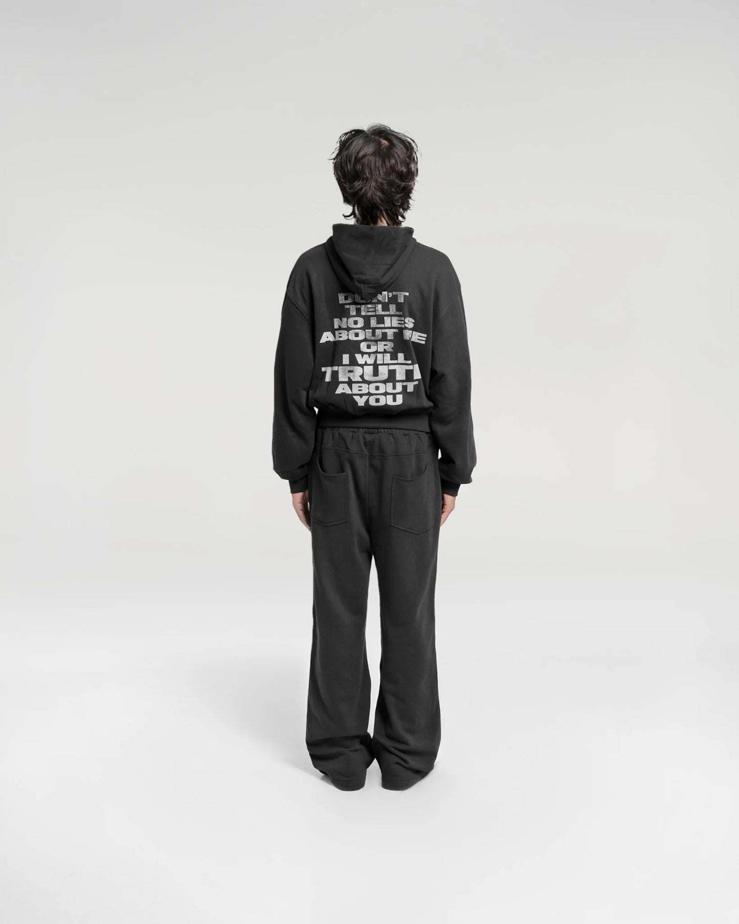 [ALCYUS] A25 RIVET SWEAT PANTS