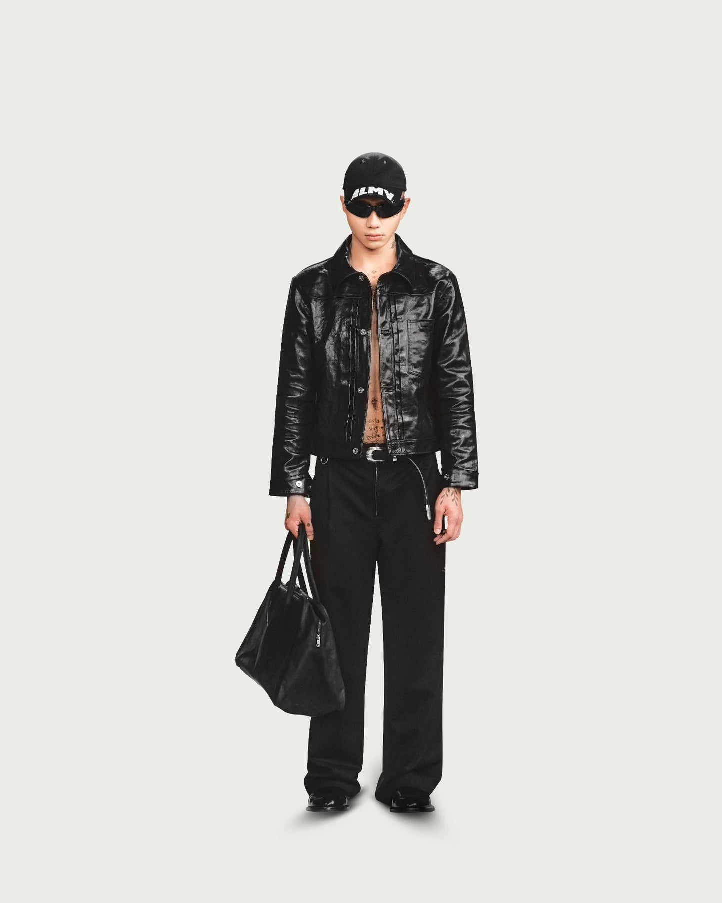 [ALCYUS] ALMV | PLEATED TROUSERS