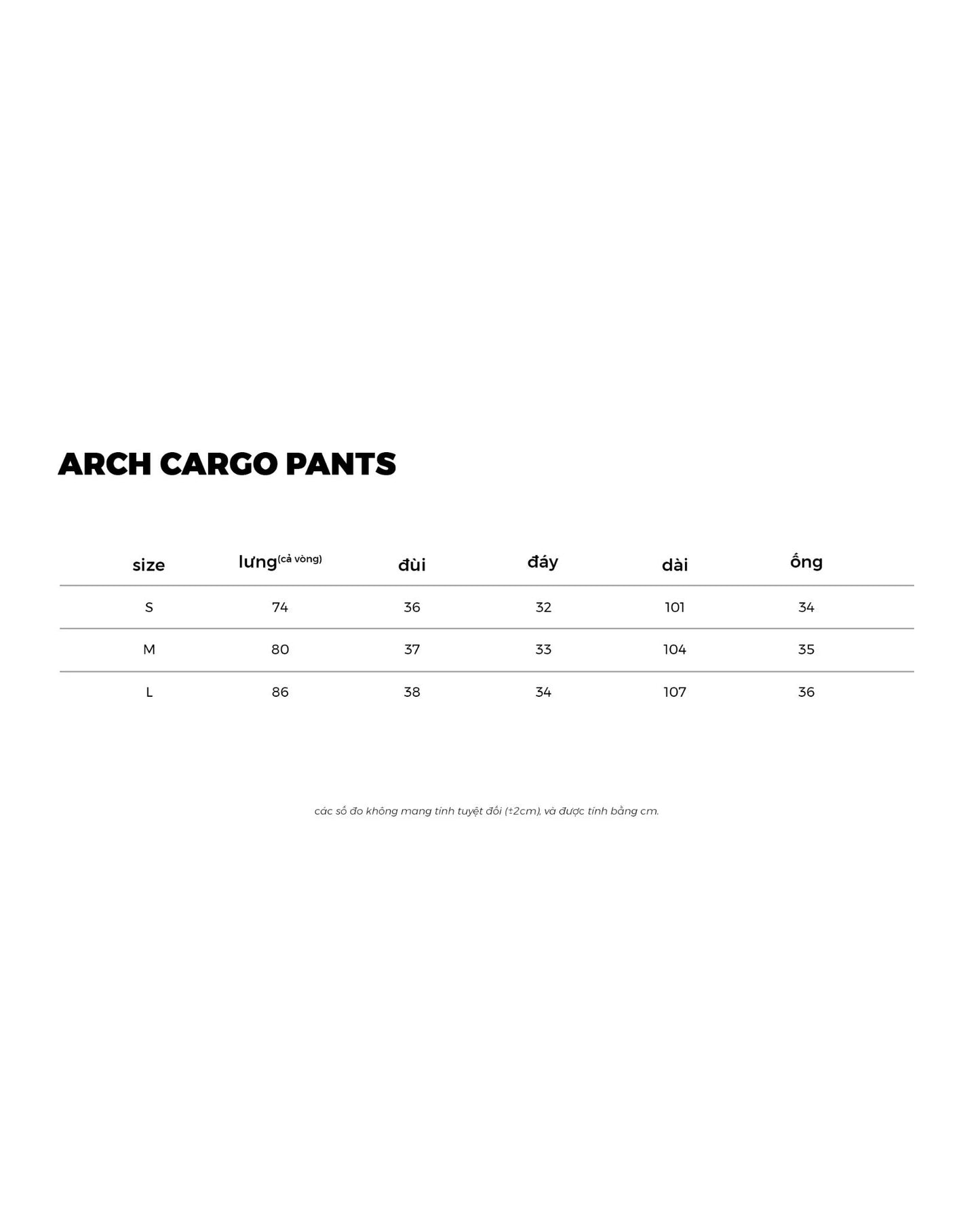 [MAHU] ARCH CARGO PANTS