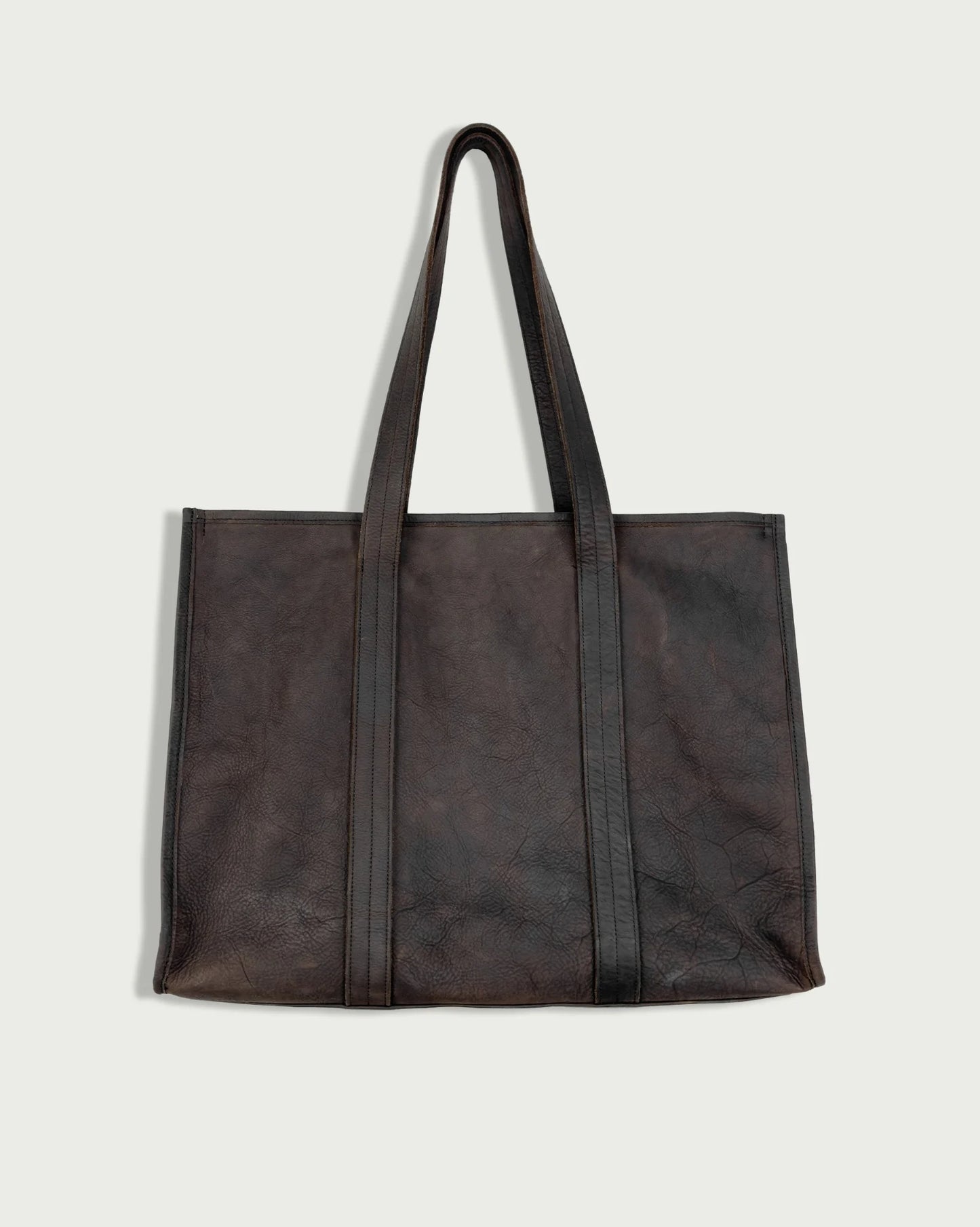 [ALCYUS] ALMV | S/N LEATHER MOCHA BAG