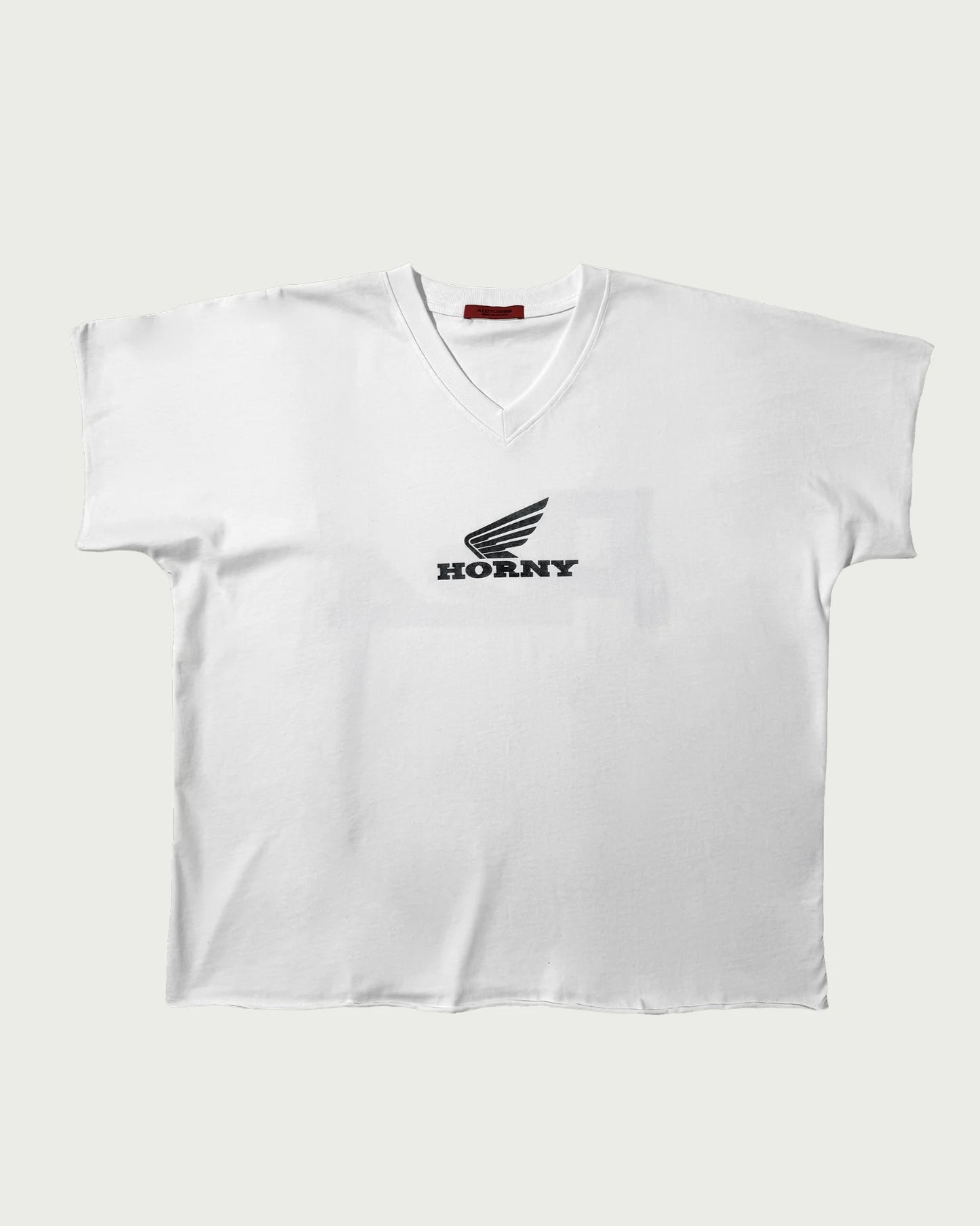 [ALCYUS] A24 HORNY T-SHIRT/ V-NECK
