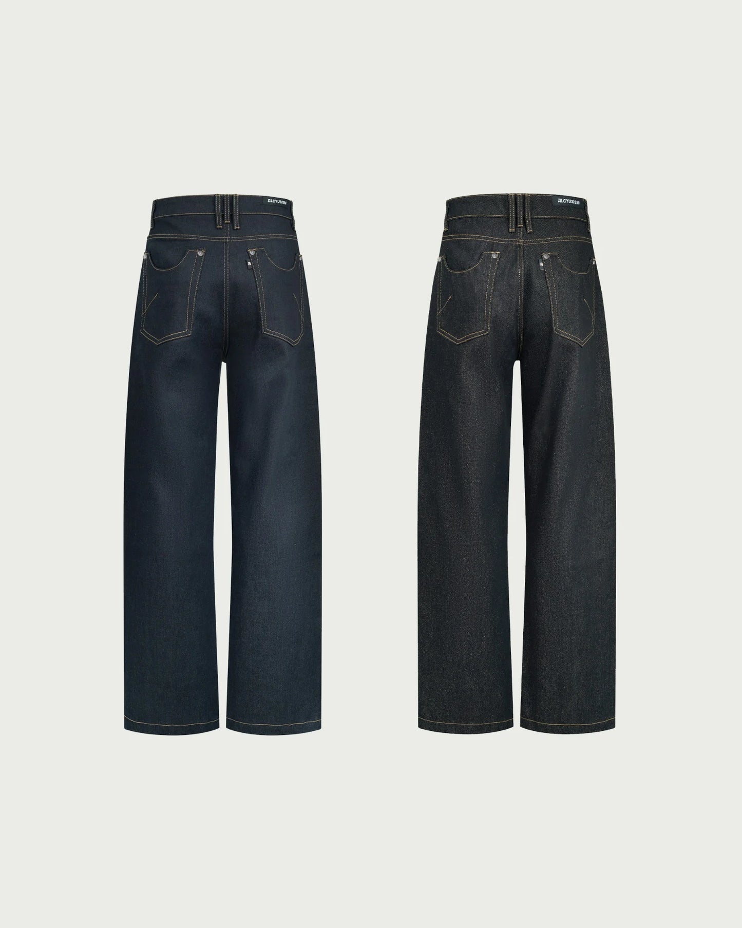 [ALCYUS] A24 DD RAW DENIM PTS