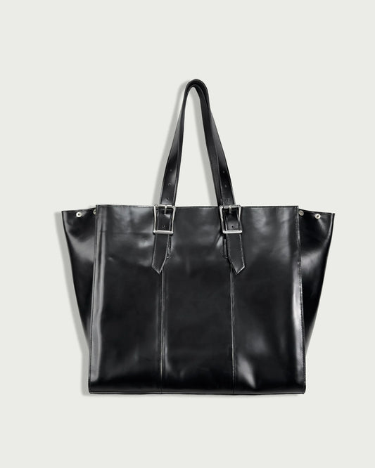 [ALCYUS] ALMV | S/N LEATHER TOTE BAG
