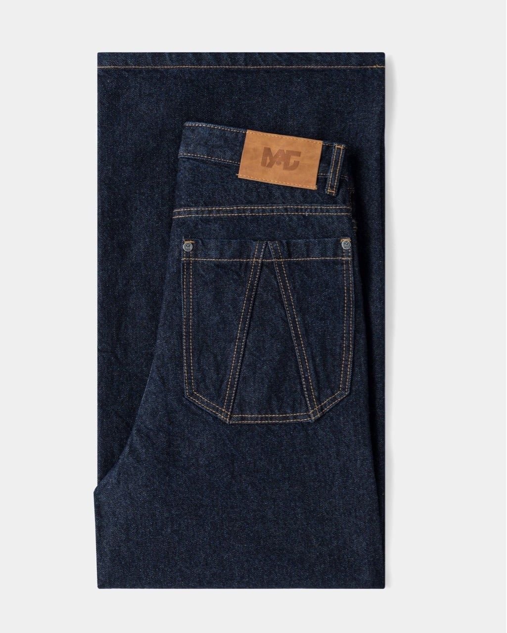 [MAHU] REGULAR DENIM PANTS