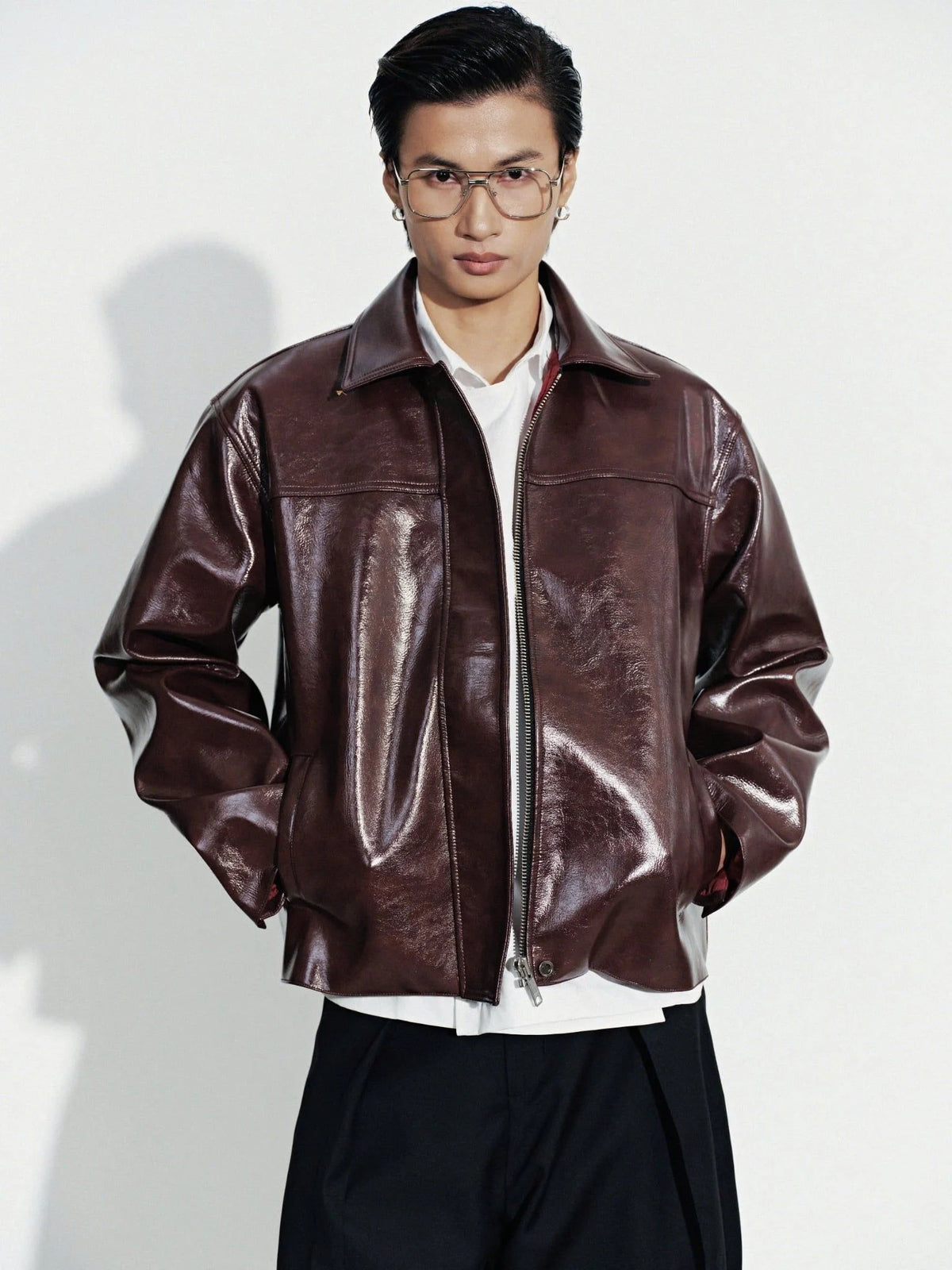 [HYPNOTISM] PRIMARY LEATHER JACKET