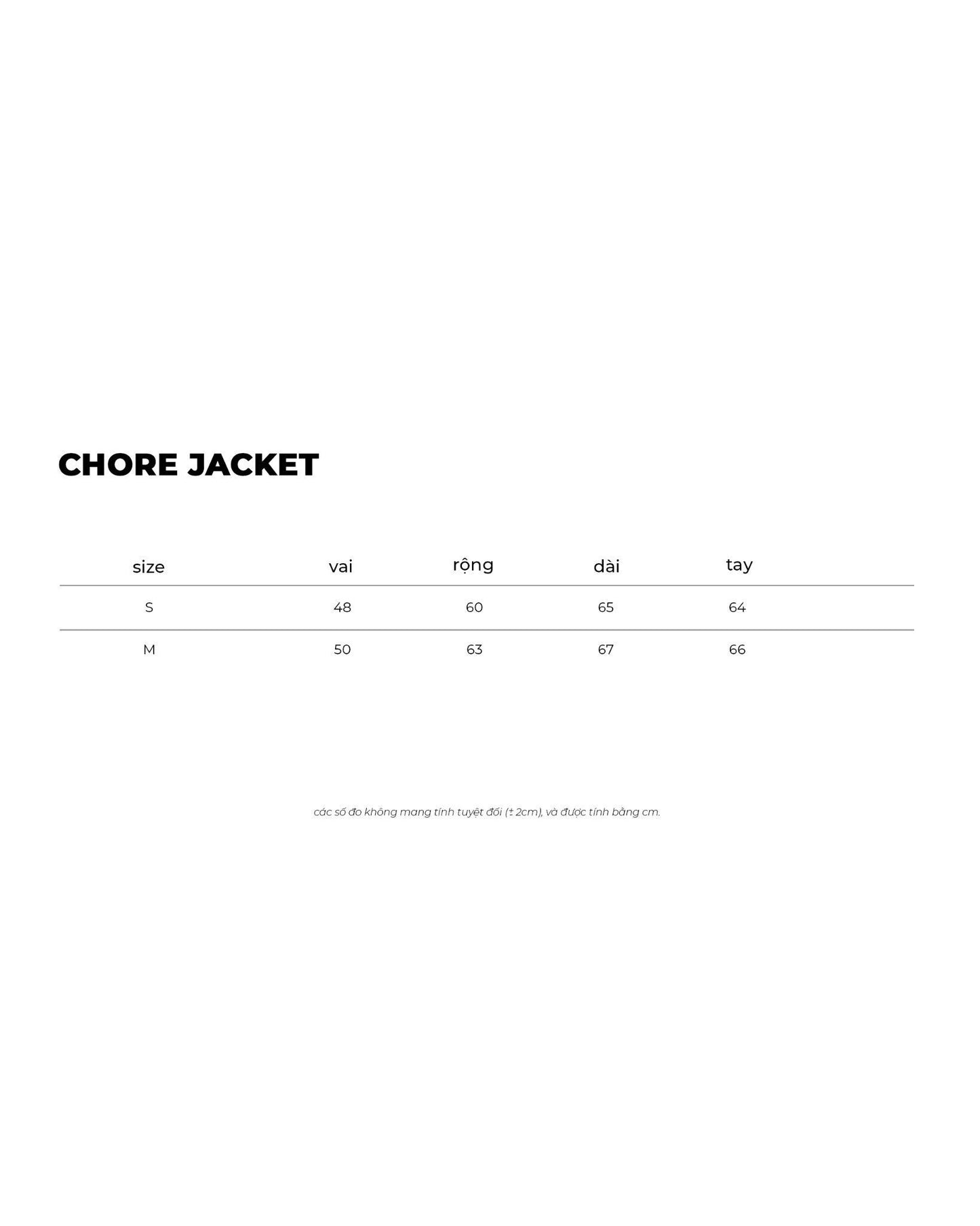 [MAHU] CHORE JACKET