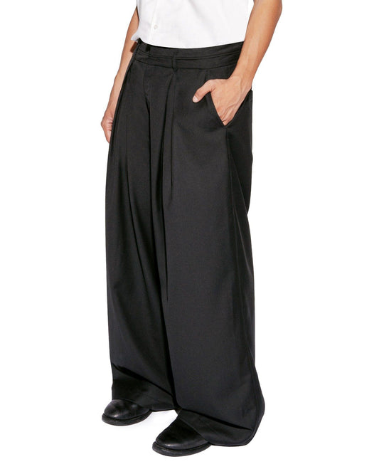[MAHU] W&P DETAILED TROUSERS