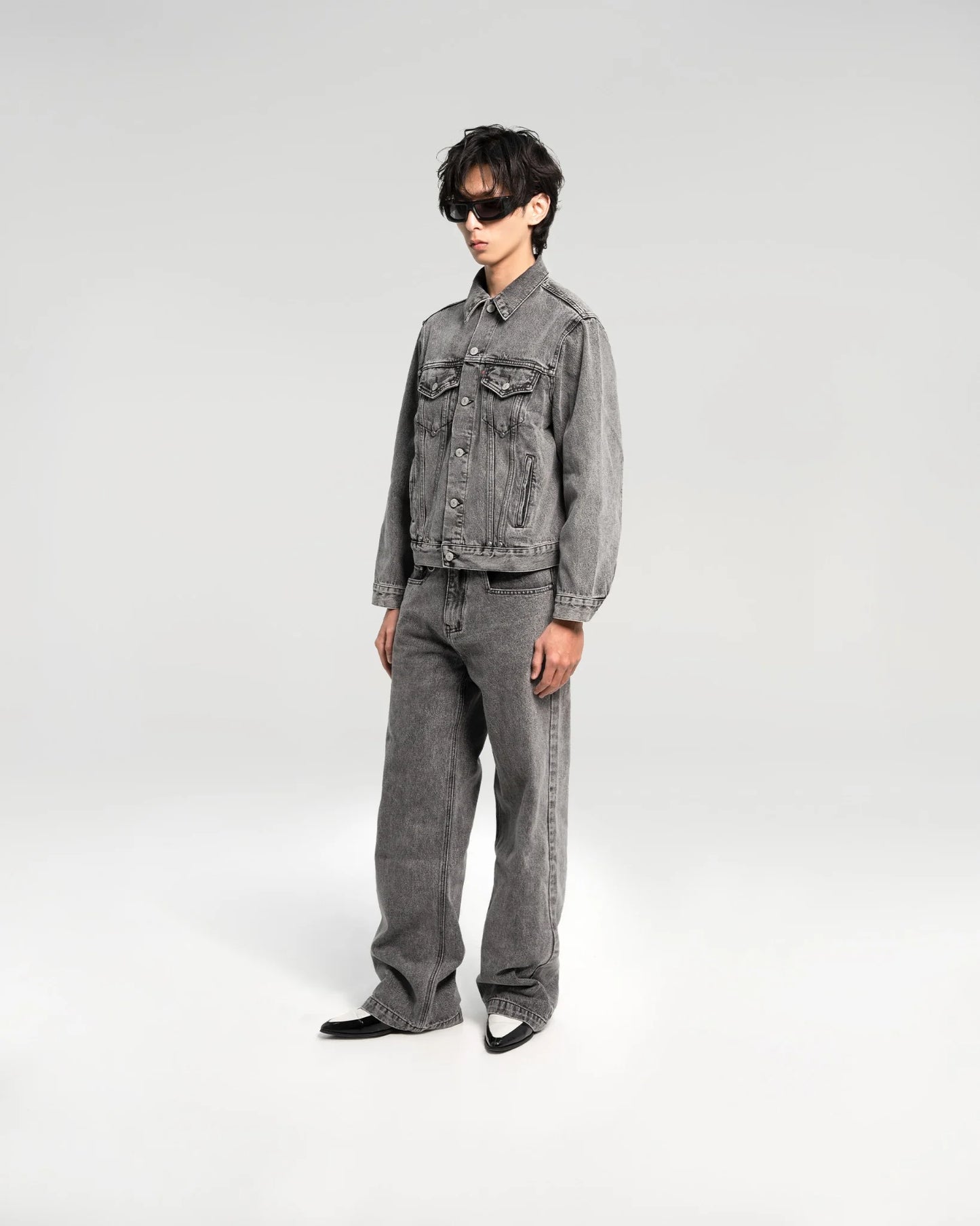 [ALCYUS] A25 SIGNATURE DENIM JACKET
