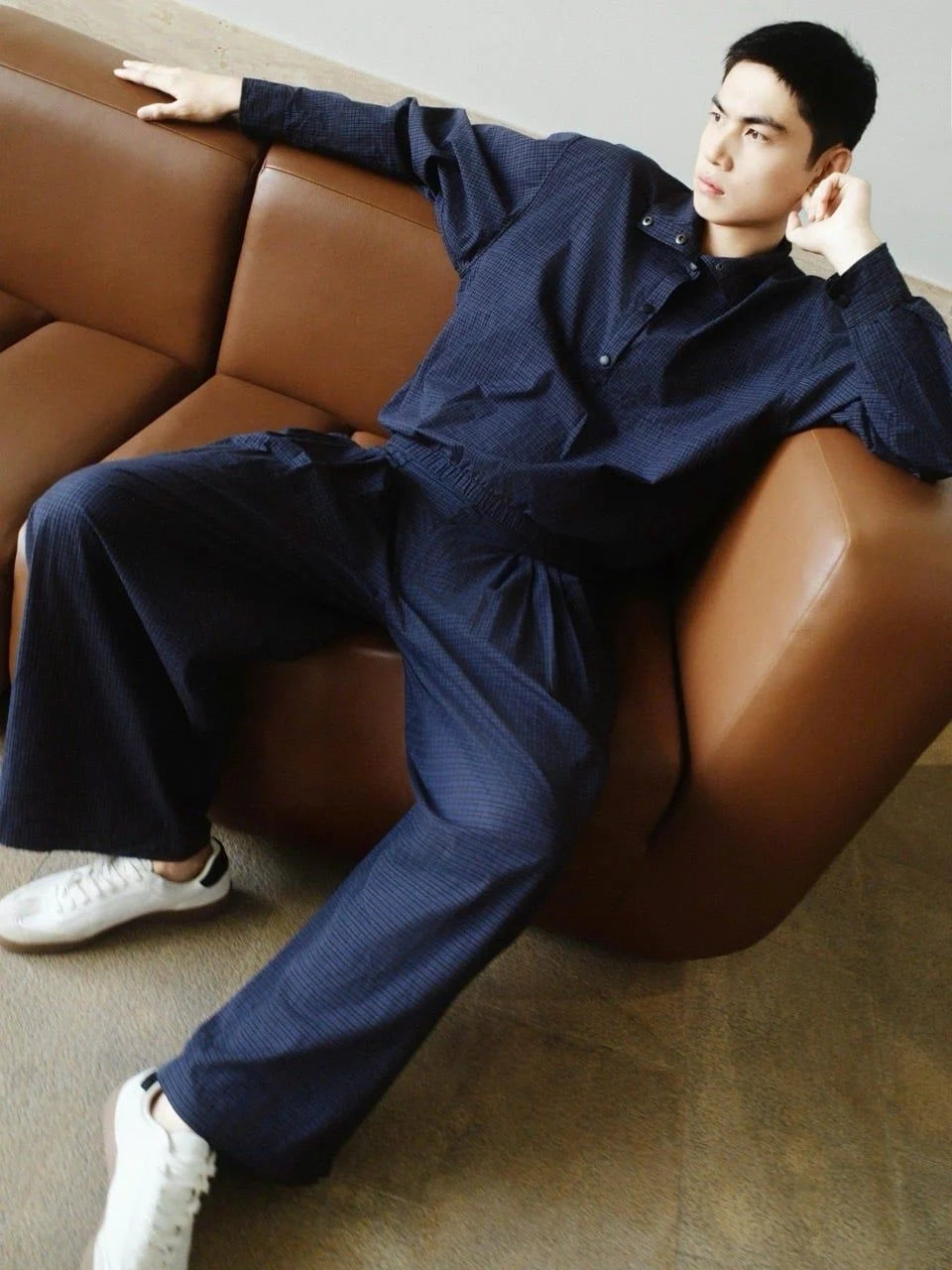 [HYPNOTISM] FOUNDATION CHECK PANTS