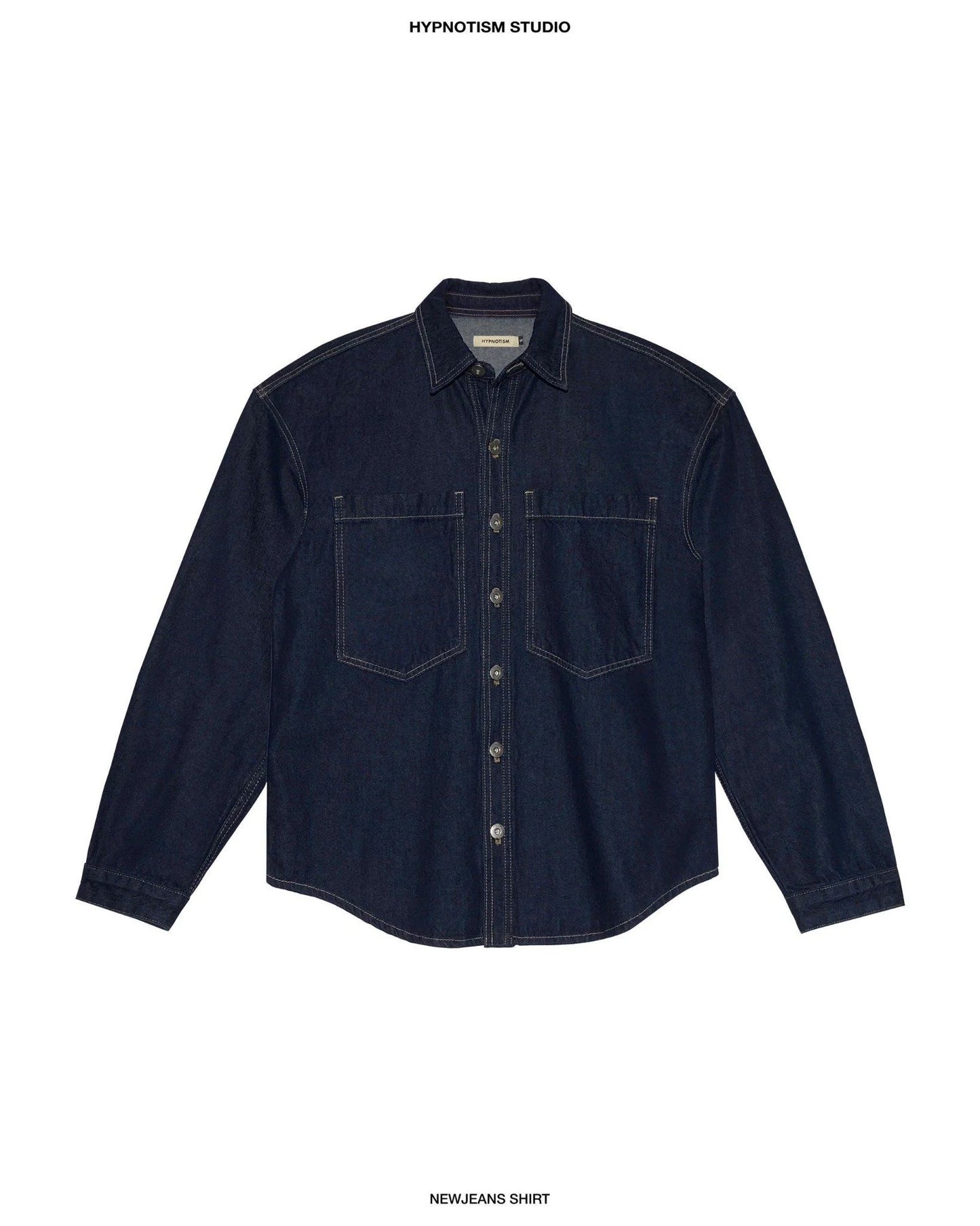 [HYPNOTISM] INDIGO NEWJEANS SHIRT