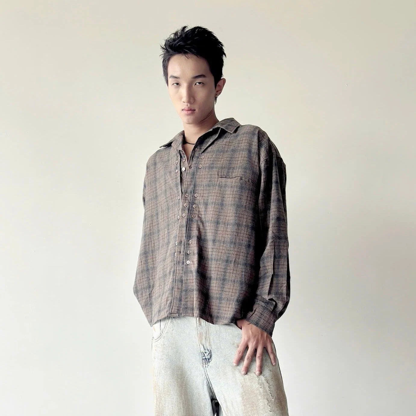 [ROI WORKSHOP] BUTTONS FLANNEL