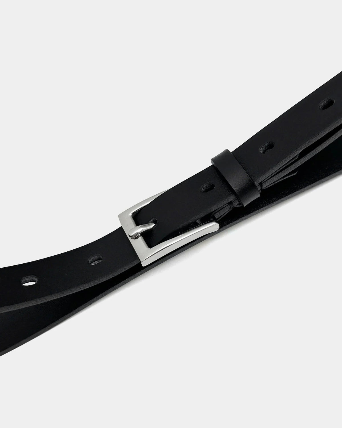 [MAHU] SLIMLINE LEATHER BELT