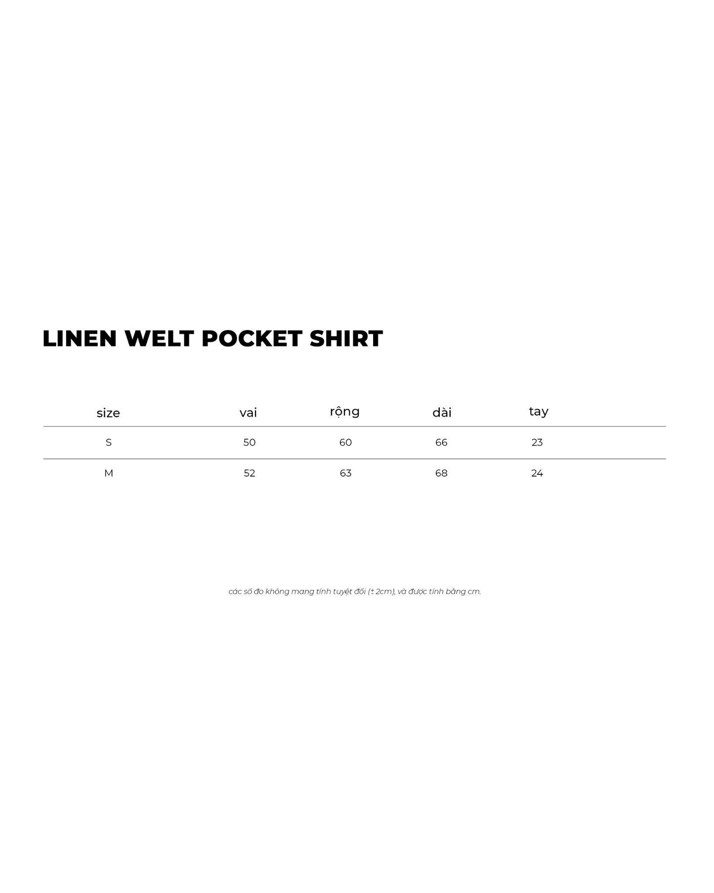 [MAHU] LINEN WELT POCKET SHIRT