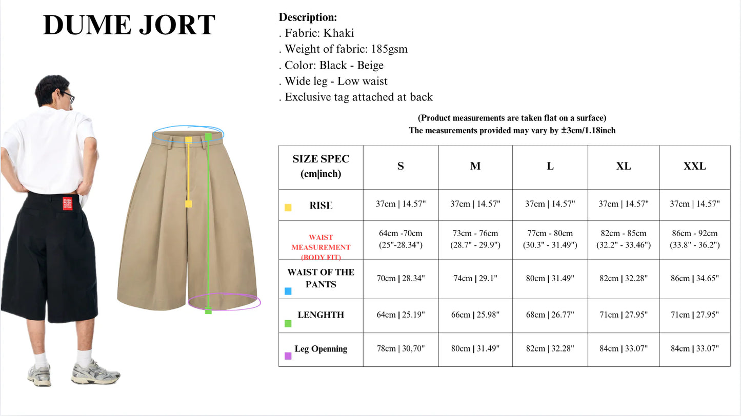 [PUSHPUSH] DUME JORTS
