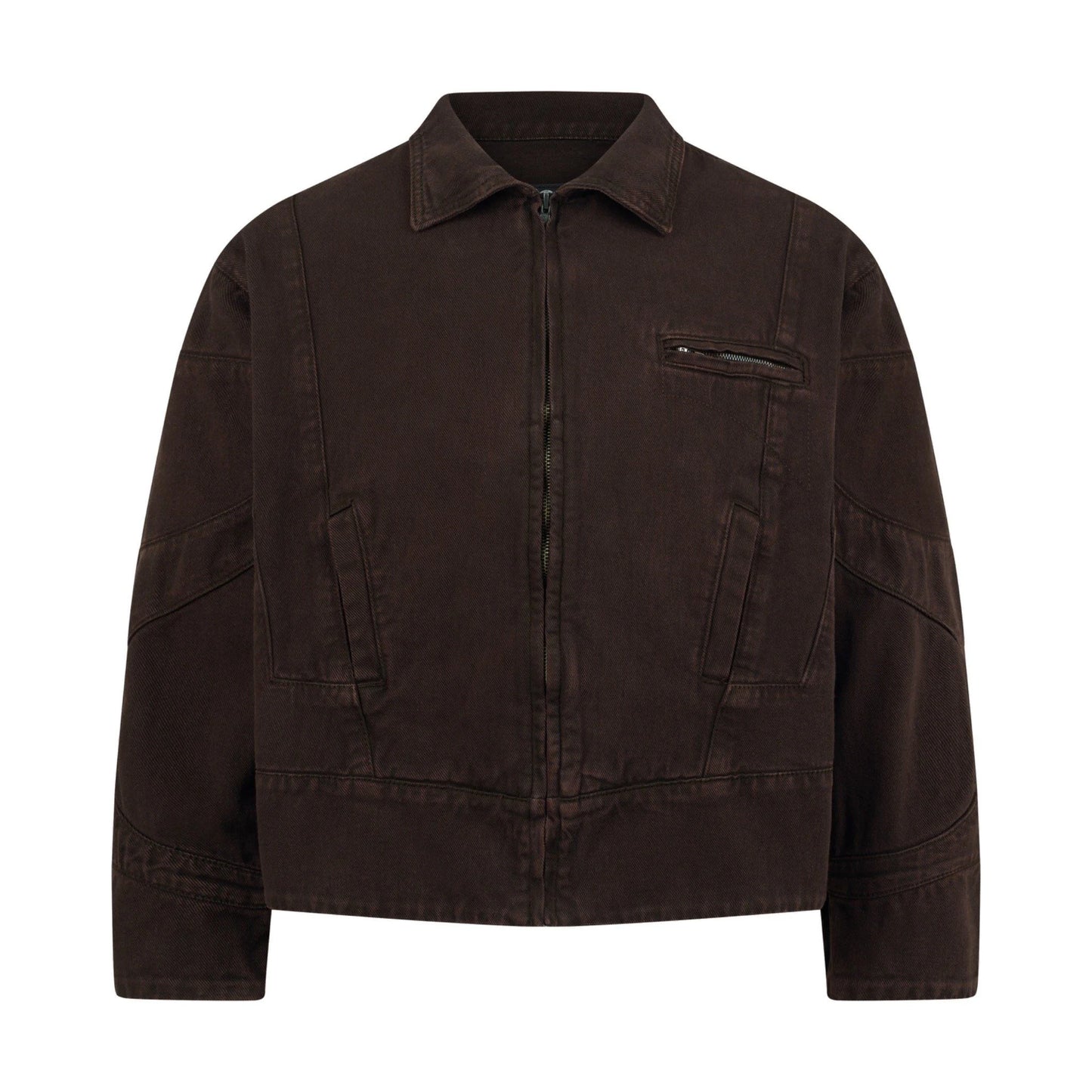 [ROIWORKSHOP] Choco Denim Jacket