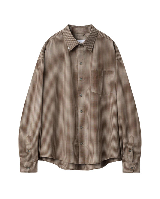 [PROJECT95] PLAID REGULAR SHIRT