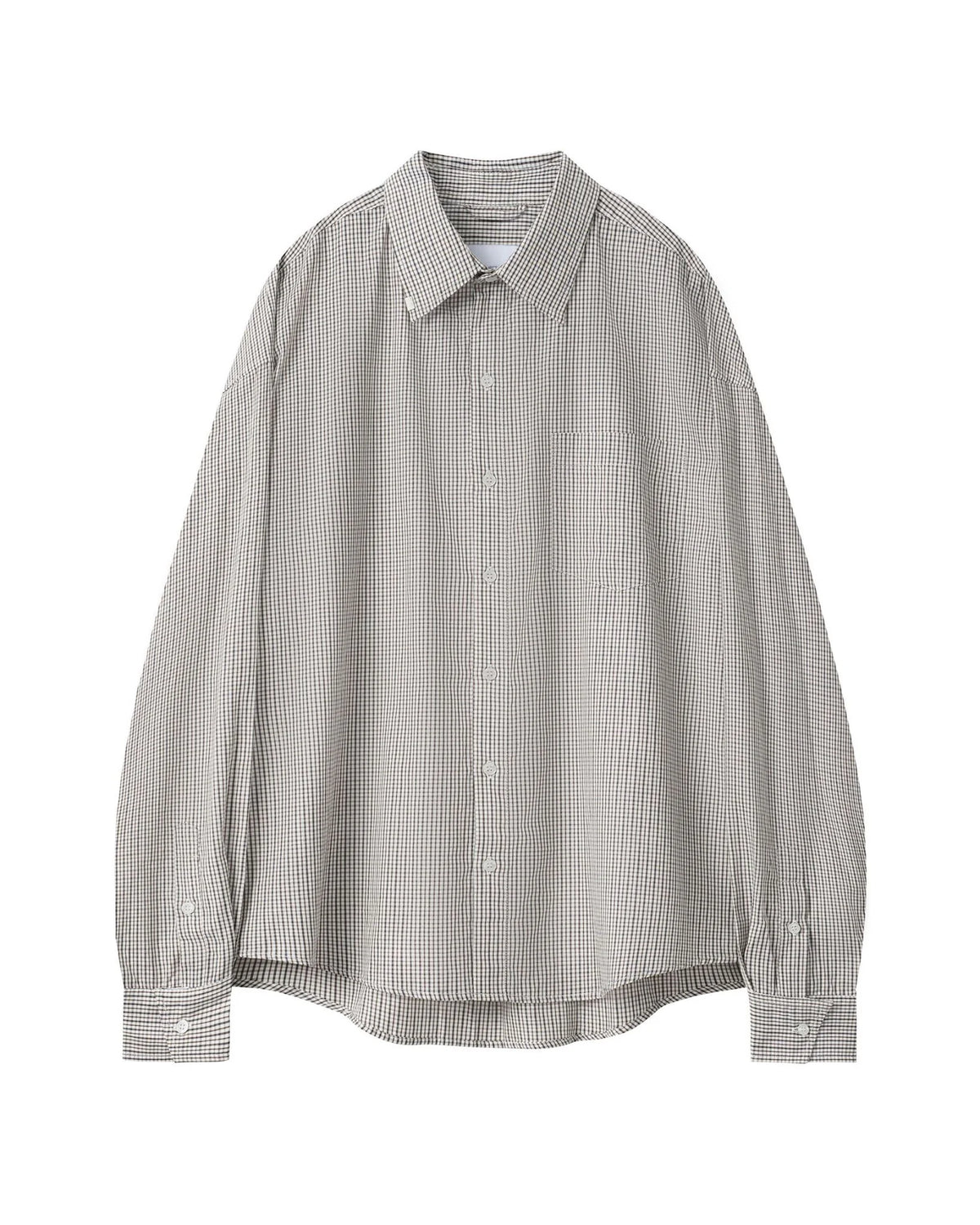 [PROJECT95] PLAID REGULAR SHIRT