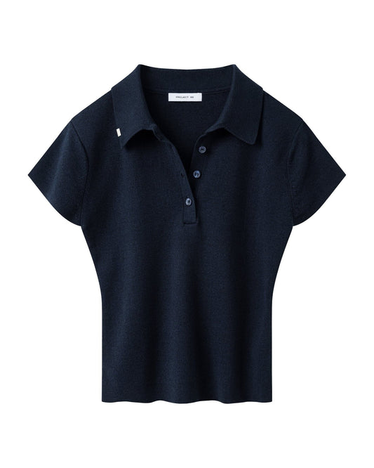 [PROJECT95] SLIM KNIT POLO